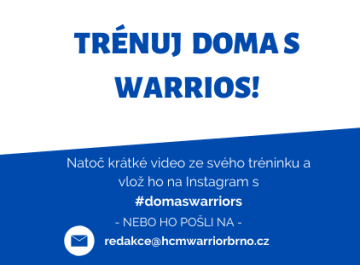 Připoj se k Warriors a trénuj doma!